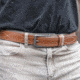 Magpul Industries Tejas El Pistolero Hide Gun Belt w/Buckle Closure, 1.5in Wide, 46 in, Reinforced Polymer, Light Brown, MAG1276-230-46