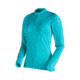 Mammut MTR 141 Thermo Longsleeve Zip Top - Women's, Aqua, Extra Small 1041-05651-5009-112
