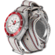 Marathon Adanac Maple Steel Navigator w/ Date Automatic Unisex Watches, Sapphire, 41mm, Red,, Red and White, WW194030SS-1601