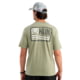 Marolina DBA HUK Huk Born Wave Short Sleeve Shirt Seagrass M, H1000605-383-M