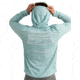 Marolina DBA HUK Huk Drift Performance Hoodie Long Sleeve Shirt Heron Blue S, H1200734-395-S