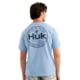 Marolina DBA HUK Huk Marlin Circle Short Sleeve Pocket Shirt Cerulean L, H1000594-423-L