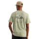 Marolina DBA HUK Huk Marlin Circle Short Sleeve Pocket Shirt Seagrass L, H1000594-383-L