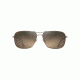 Maui Jim Breezeway Polarized Aviator  Sunglasses,Gold,HCL Bronze Lens HS773-16