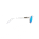 Maui Jim Wakea Polarized Classic  Sunglasses,Frosted Crystal,Blue Hawaii Lens B745-05CM