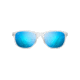 Maui Jim Wakea Polarized Classic  Sunglasses,Frosted Crystal,Blue Hawaii Lens B745-05CM