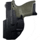 Maxtor Tactical Claw Tuckable Kydex IWB Holster, Springfield Armory Hellcat Pro w/ TLR-7A, Right, Black, CLAW-BK-HELLCPROTLR7