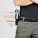 Maxtor Tactical Classic Clip-on Kydex OWB Belt Holster w/ TLR-8, Sig Sauer P365 X-MACRO, Right, Black, OWBCP-BK-MACRO-TRL8