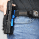 Maxtor Tactical Alloy Competition OWB Holster, Canik SFx Rival-S, Right, Carbon Fiber/Blue, ACHBLU-RIVALS-CF