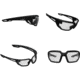 Mechanix Wear Vision Type-X Safety Glasses, Black Frame with Clear Lens, One Size, VXF-10AF-BU