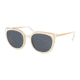 Michael Kors BAL HARBOUR MK2089U Sunglasses 334287-55 - , Grey Solid Lenses