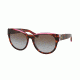 Michael Kors BERMUDA MK6001B Sunglasses 300368-54 - Tortoise/Pink/Purple Frame, Brown Purple Gradient Lenses