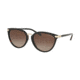 Michael Kors CLAREMONT MK2103 Progressive Prescription Sunglasses, 56mm, Tortoise, MK2103-378113-56-PRO