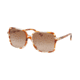 Michael Kors ISLE OF PALMS MK2098U Prescription Sunglasses, 56mm, Crysal Tortoise, MK2098U-377613-56-SV