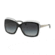 Michael Kors KEY WEST MK2007 Sunglasses 303311-57 - Black Crystal Frame, Grey Gradient Lenses