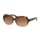 Michael Kors MITZI III MK6037 Sunglasses 312513-57 - Tortoise Clear Frame, Brown Gradient Lenses
