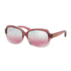 Michael Kors MITZI III MK6037 Sunglasses 31287E-57 - Rose Clear Gradient/rose Frame, Blush Silver Flash Lenses