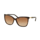 Michael Kors MK 6029 MK6029 Sunglasses 310613-56 - Dk Tortoise/gold Frame, Brown Gradient Lenses