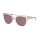 Michael Kors PALOMA I MK2090 Bifocal Prescription Sunglasses, 55mm, Light Pink Transparent, MK2090-36787N-55-BI
