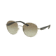 Michael Kors SADIE III MK1007 Sunglasses 10018E-52 - Silver / Black Frame, Green Gradient Lenses