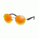 Michael Kors SADIE III MK1007 Sunglasses 10246Q-52 - Gold/Tortoise Frame, Orange Mirror Lenses