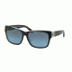 Michael Kors SALZBURG MK6003 Sunglasses 300117-58 - Black/Blue Frame, Grey Blue Gradient Lenses