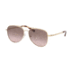 Michael Kors SAN DIEGO MK1045 Prescription Sunglasses, 56mm, Light Gold, MK1045-101411-56-SV