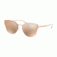 Michael Kors SANIBEL MK2068 Prescription Sunglasses MK2068-3350R1-58 - Lens Diameter 58 mm, Frame Color Milky White