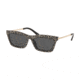Michael Kors STOWE MK2087U Sunglasses - Men's 394587-54 - , Dark Grey Solid Lenses