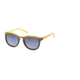 Michael Stars MS Ingenious SEMS INGE06 Single Vision Prescription Sunglasses SEMS INGE065030 YE - Lens Diameter 53 mm, Frame Color Mari Gold