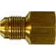 Midland Metal Sae 45 Degree Female Adapter Male Flare x Female NPTf 1/2in x 1/2in., Each, 10-241