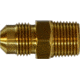 Midland Metal Sae 45 Degree Male Adapter Male Flare x Male NPTf 3/8in x 3/8in., Each, 10-264