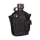 MIL-TEC Plastic Canteen w/Cover, Black, 14505002