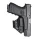 Mission First Tactical Minimalist IWB Holster, Glock 43, Ambidextrous, Black, H2GL43AIWBM