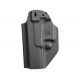 Mission First Tactical Minimalist IWB Holster, Glock 17/Glock 22, Ambidextrous, Black, HGL17AIWBA-BL