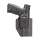 Mission First Tactical IWB/OWB Holster, AIWB, CZ P-10 Compact, Ambidextrous, Black, HCZP10CAIWBA