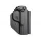Mission First Tactical Minimalist IWB Holster, Smith &amp; Wesson M&amp;P 9/Smith &amp; Wesson M&amp;P 40, Ambidextrous, Black, HSWMPAIWBA-BL