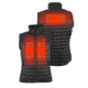 Mobile Warming 7.4V Heated Back Country Vest - Womens, Black, 2XL, MWWV04010620