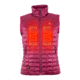 Mobile Warming 7.4V Heated Back Country Vest - Womens, Burgundy, Large, MWWV04310420