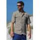 Mojo Sportswear Company Coastal Linen Shirt Short Sleeve - Mens, Oyster, 4XL, Oyster - XXXXL - CSTL SHT SS