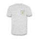 Mojo Sportswear Company Gulp, Slurp, Swallow Bass Scene Short Sleeve Pocket T - Shirt - Mens, White Caps, 2XL, WHTCP - 2XL - MSGSSBST