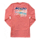 Mojo Sportswear Company Long Live The King Tee Long Sleeve - Mens, Bleached Salmon, Large, BLCHS - L - MJLLK LS