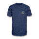 Mojo Sportswear Company Striper Sea Chart Short Sleeve Pocket T - Shirt - Mens, Nautical Navy, 2XL, NTCN - 2XL - MSSCST