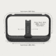 Moment Mobile Supercage w/Integrated USB-C Hub, Aluminum/Rubber, 107-154