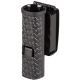 USED, Monadnock 3625 Detective/Mariner/Officer Front Draw Baton Holder w/360 Degree &amp; Clip-On for the 16in Baton in Basket Weave Black 1000266