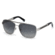 Mont Blanc MB463S Sunglasses - Shiny Palladium Frame Color