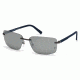 Mont Blanc MB465S Sunglasses - Shiny Gun Metal Frame Color