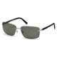 Mont Blanc MB465S Sunglasses - Shiny Palladium Frame Color