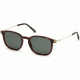 Mont Blanc MB698S Sunglasses - Dark Havana Frame Color