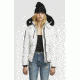 Moose Knuckles 3Q Jacket Lds, 151-Snow White W Blk Fur, XXL MK2229L3Q-151-XXL
